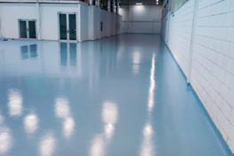 Epoxy and urethane wall coating