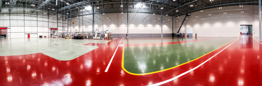 Polyurethane floor, epoxy mortar — Brembo II