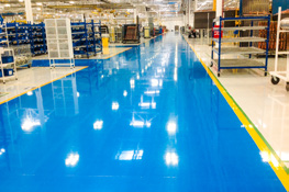 Polyurethane floor