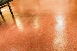 Anti-slip mortar, cementitious urethane — HEB