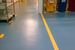 Anti-slip epoxy mortar