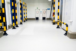 Epoxy mortar + cementitious urethane — Rich
